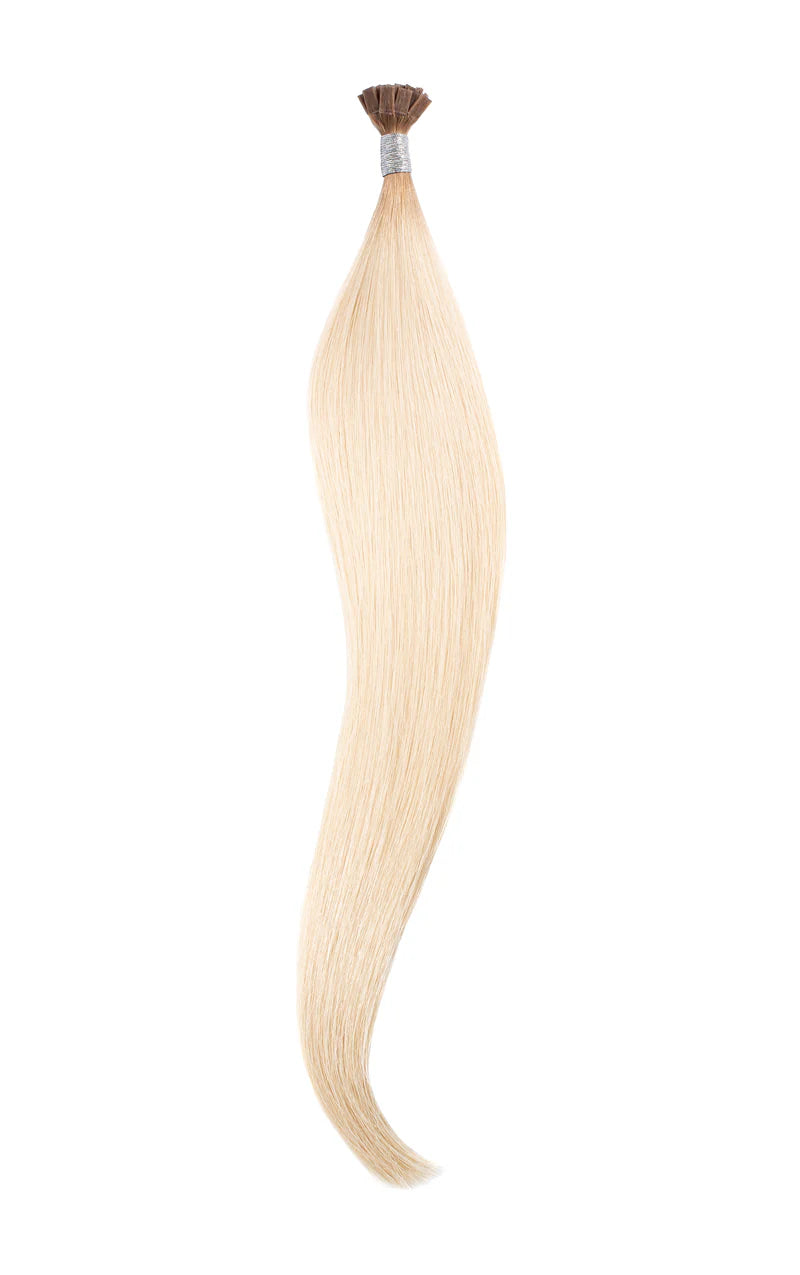 Perlino Rooted in Love #15 Signature K-tip hair extensions — length and texture detail