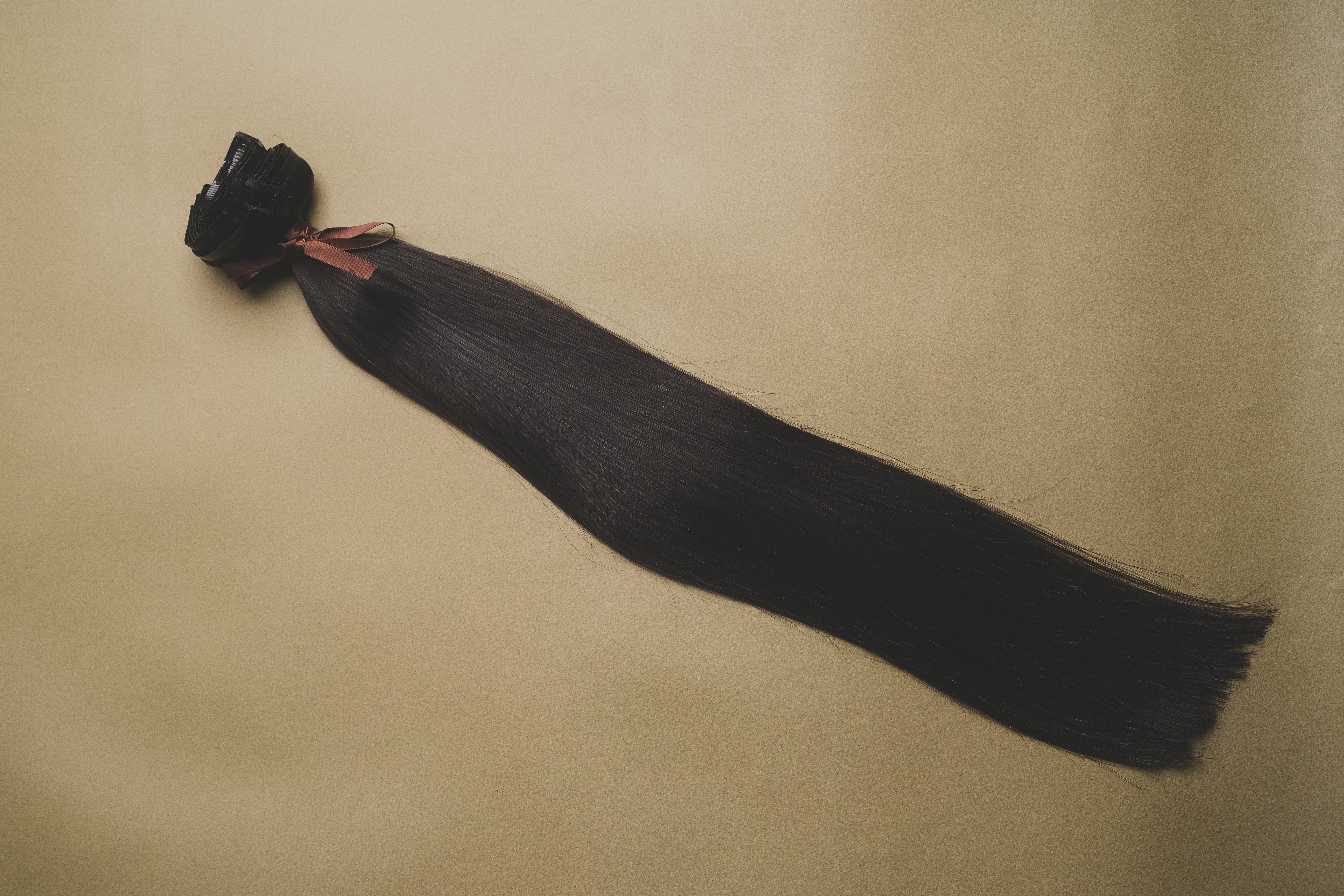 Soft Black (#1b) - Slavic Clip-In Extensions