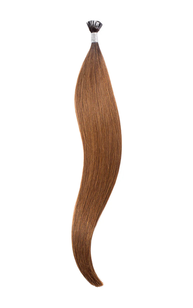 Perlino Buttery Croissant #6b Signature K-tip hair extensions — shade swatch