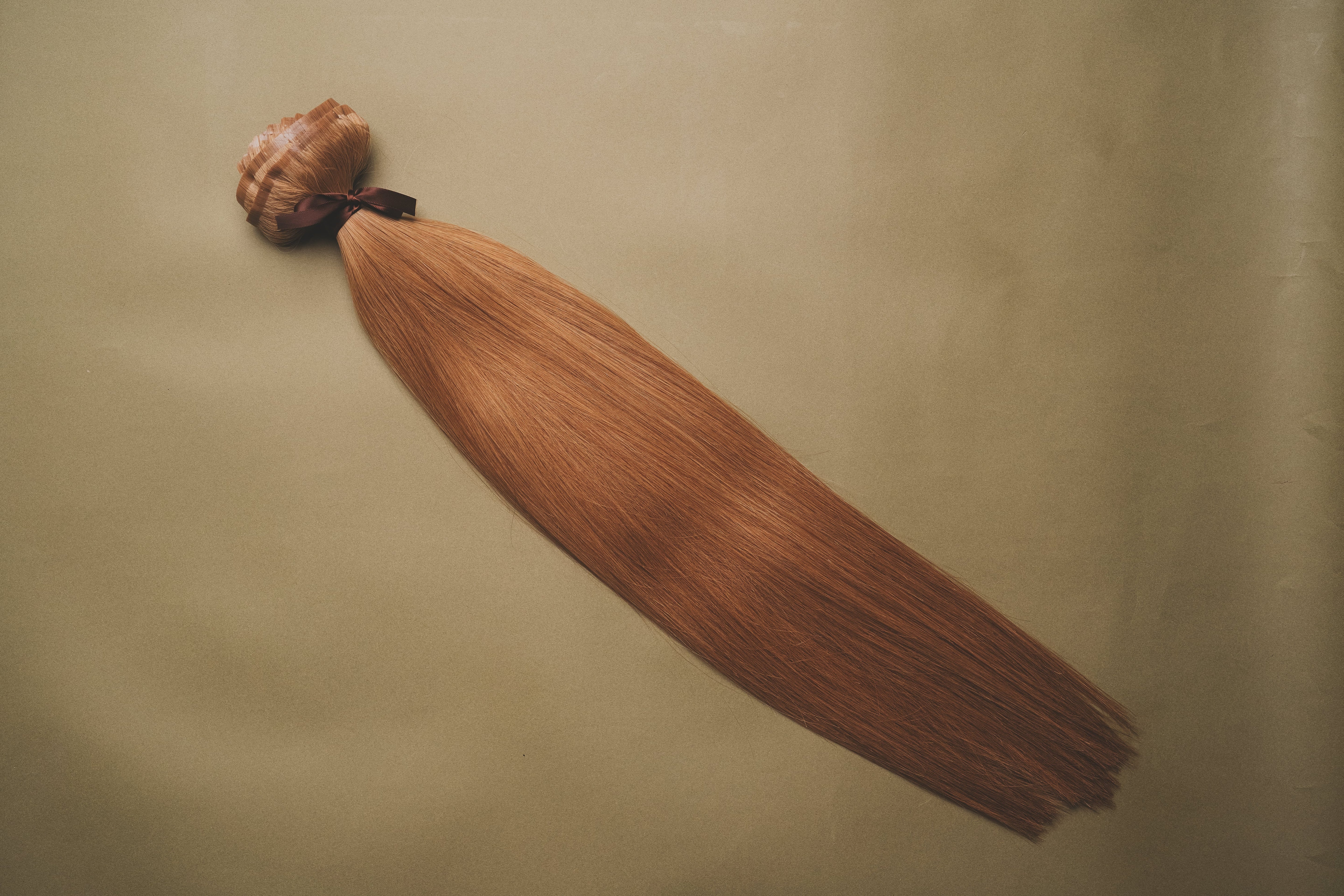Warm Bronde (#8) - Slavic Clip-In Extensions