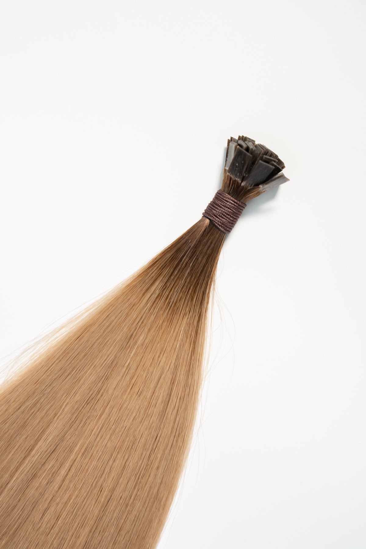 Perlino (#9) Chasing Sunsets Signature K-Tip hair extensions