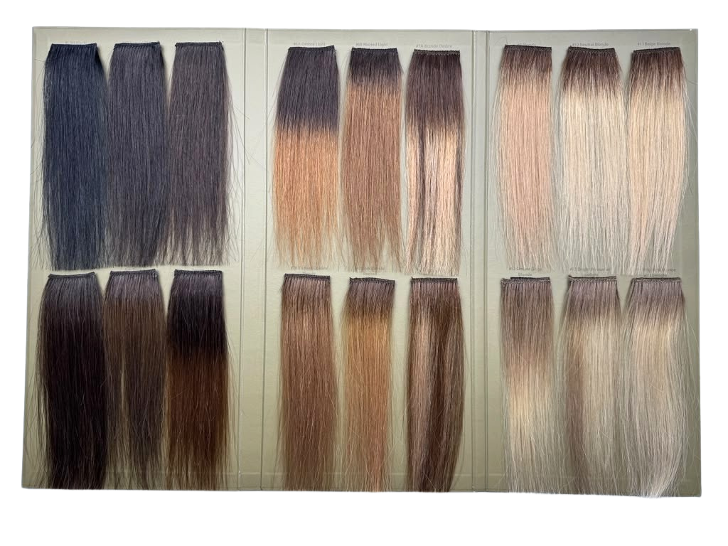 Color Ring Book — Perlino professional hair extension tool