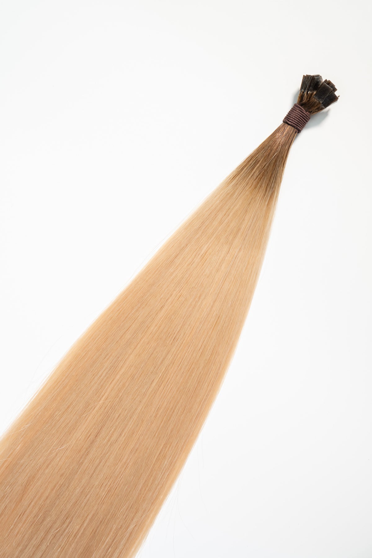 Perlino (#11) Cappuccino Extra Foam Signature K-Tip hair extensions