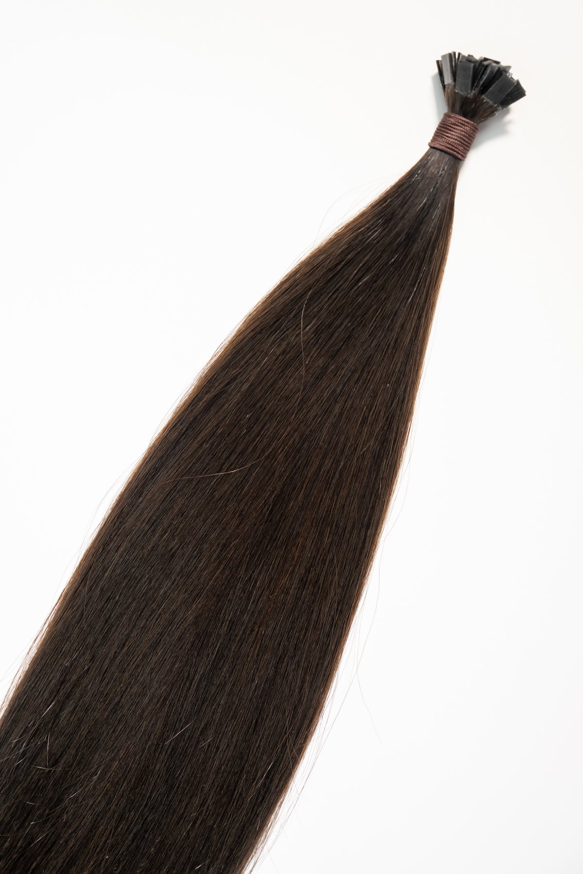 Perlino (#3) Sun Warmed Saddle Signature K-Tip hair extensions