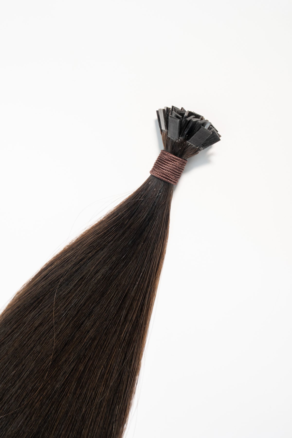 Perlino (#3) Sun Warmed Saddle Signature K-Tip hair extensions