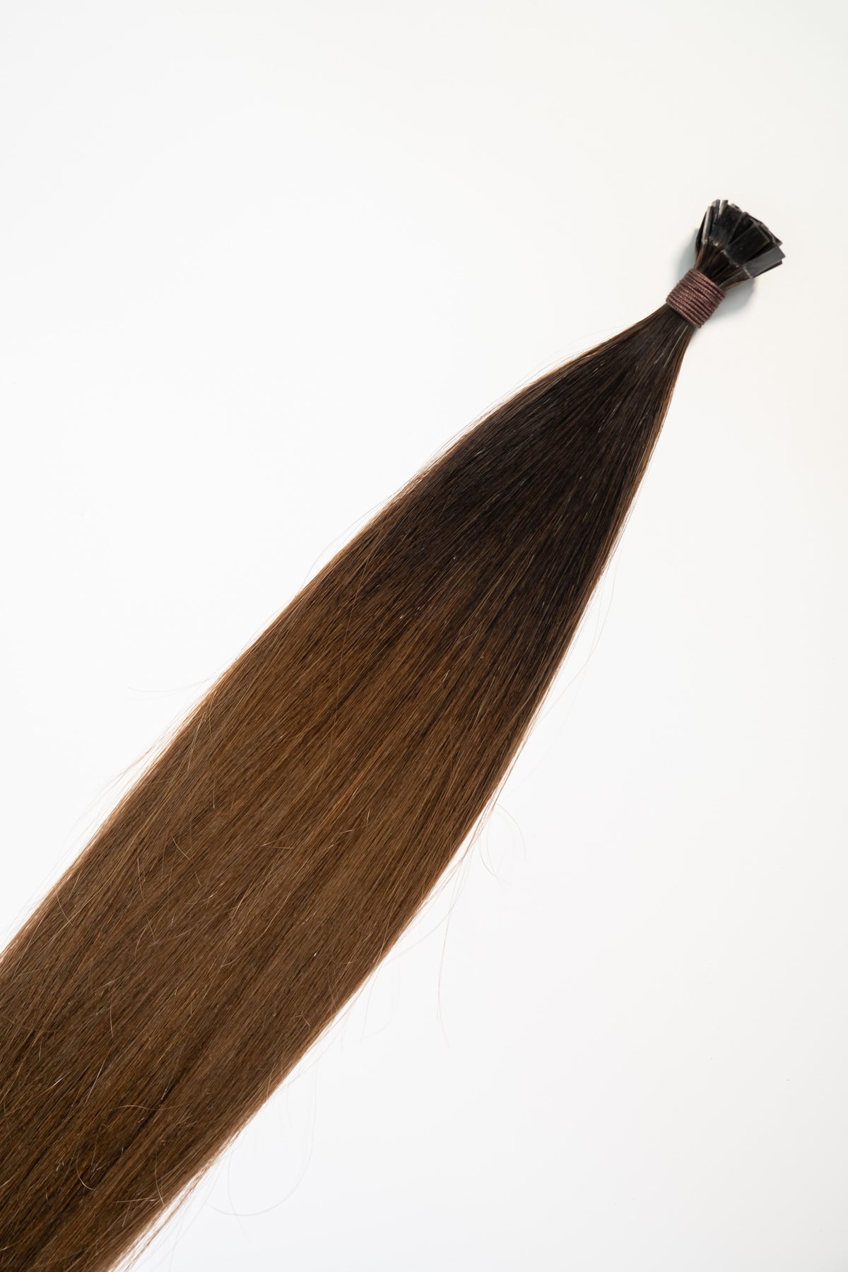 Perlino (#5) Warm Suede Boots Signature K-Tip hair extensions