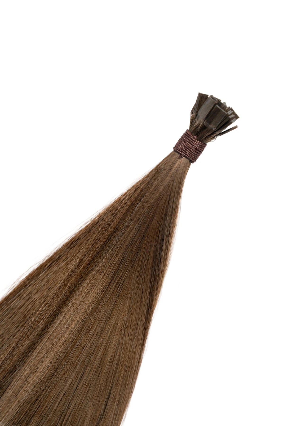 Perlino (#8/6WB) Signature K-Tip hair extensions
