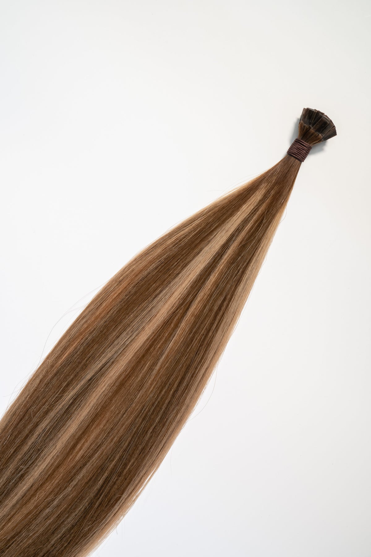 Perlino (#8/9) Tea Cakes Signature K-Tip hair extensions