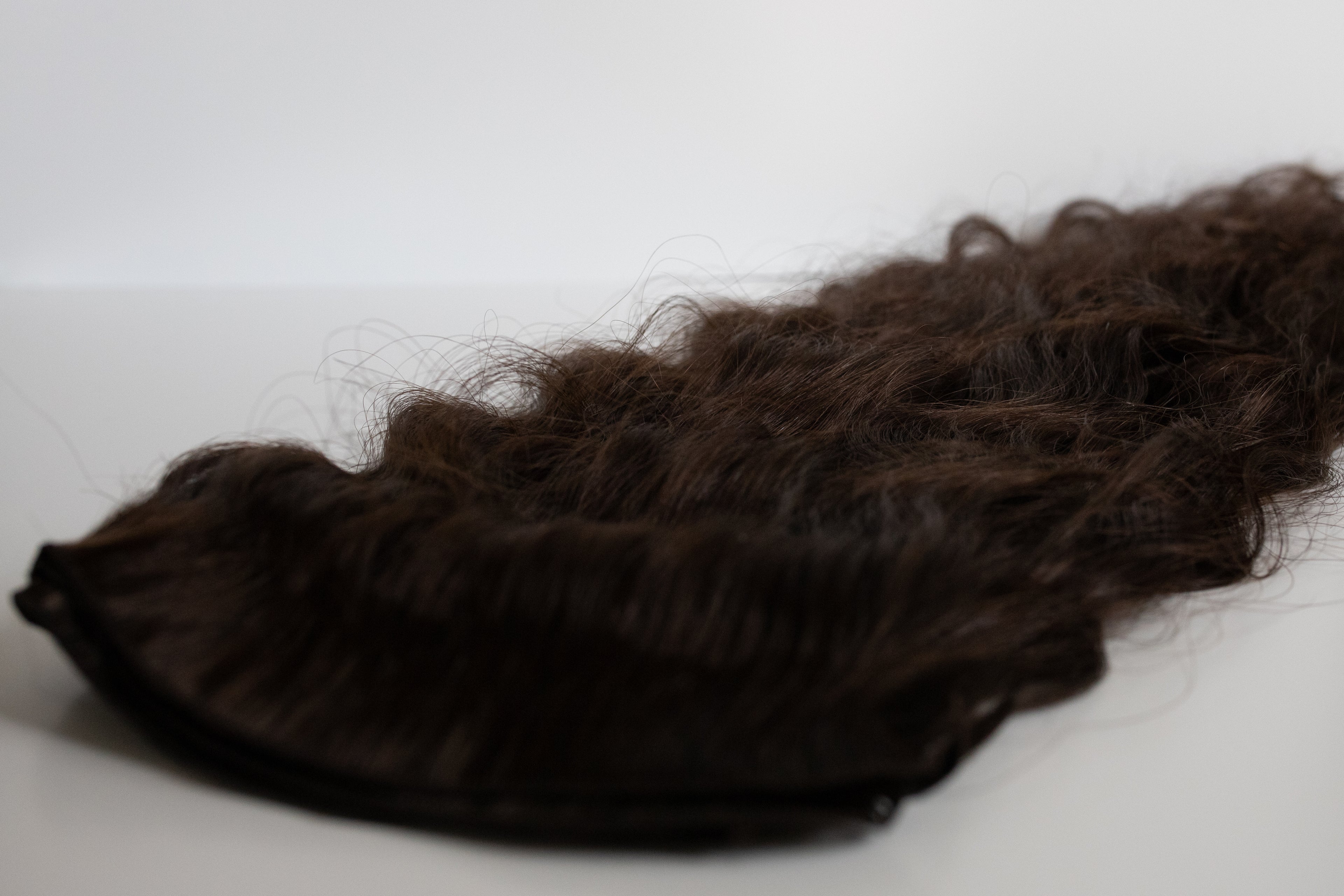 Beach Wave Hand Tied Weft - 3N (Dark Warm Brown)